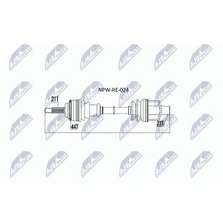 Pusašis NTY NPW-RE-024