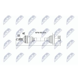 Pusašis NTY NPW-RE-025