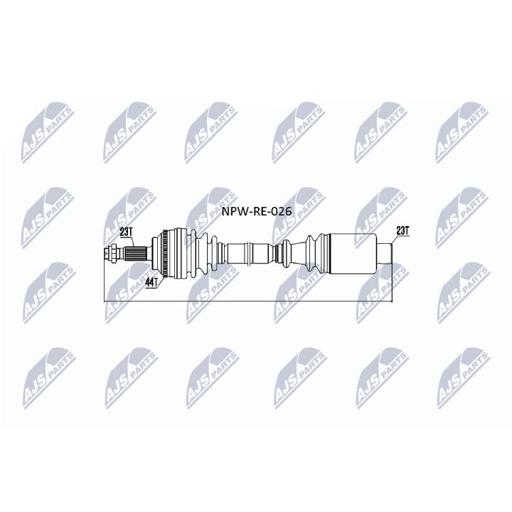 Pusašis NTY NPW-RE-026