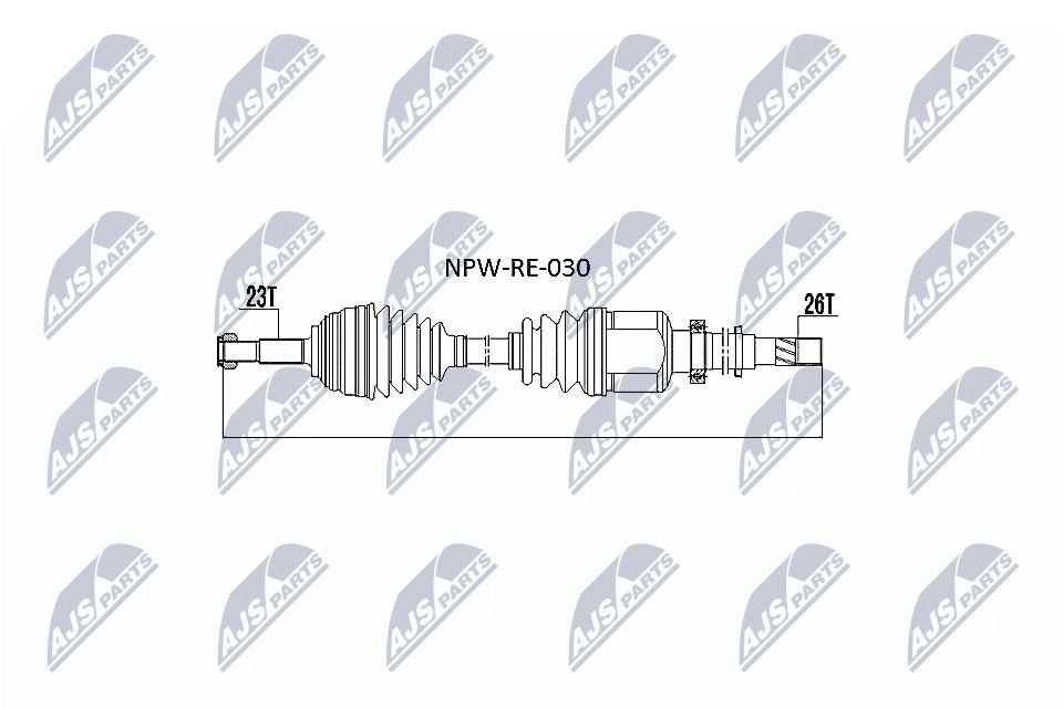 Pusašis NTY NPW-RE-030