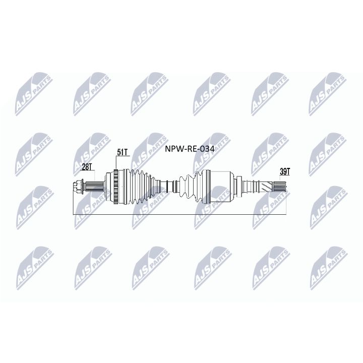 Pusašis NTY NPW-RE-034