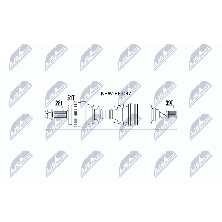 Pusašis NTY NPW-RE-037