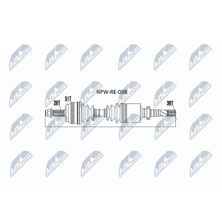 Pusašis NTY NPW-RE-038