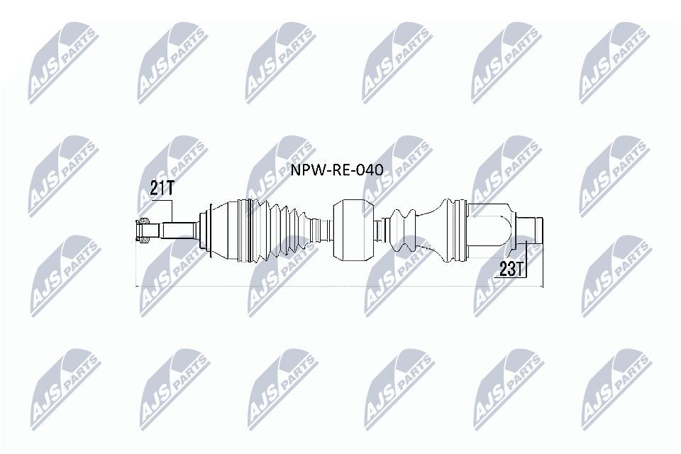 Pusašis NTY NPW-RE-040