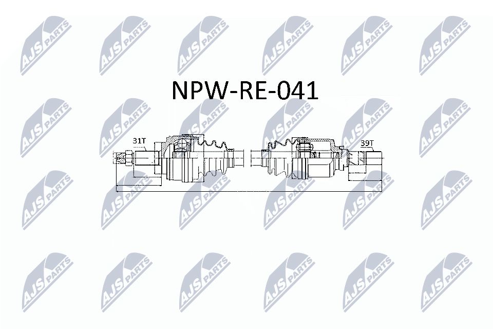 Pusašis NTY NPW-RE-041