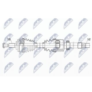 Pusašis NTY NPW-RE-167
