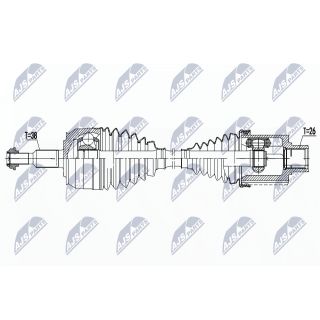 Pusašis NTY NPW-VW-182