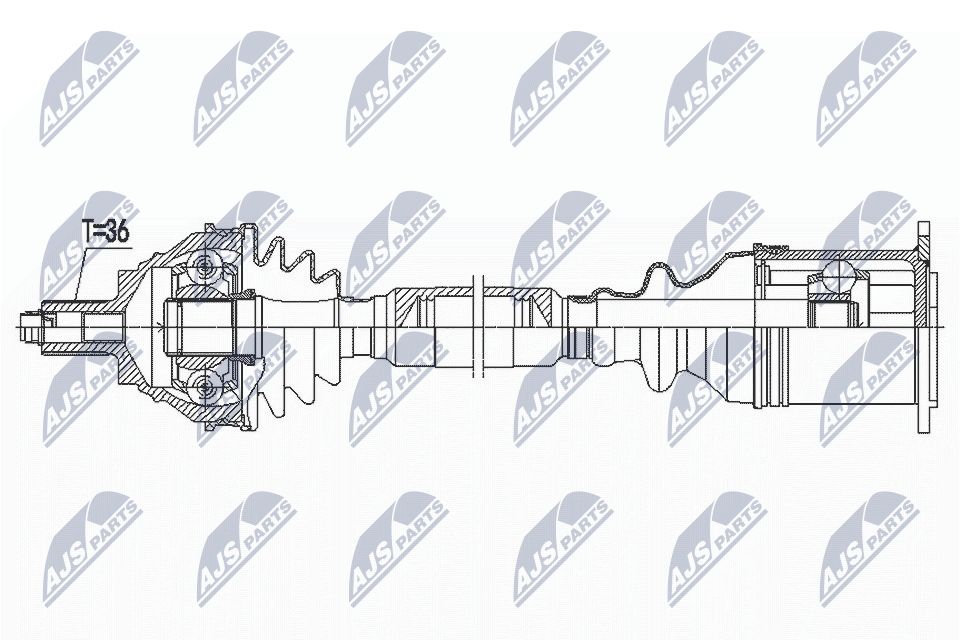 Pusašis NTY NPW-VW-185
