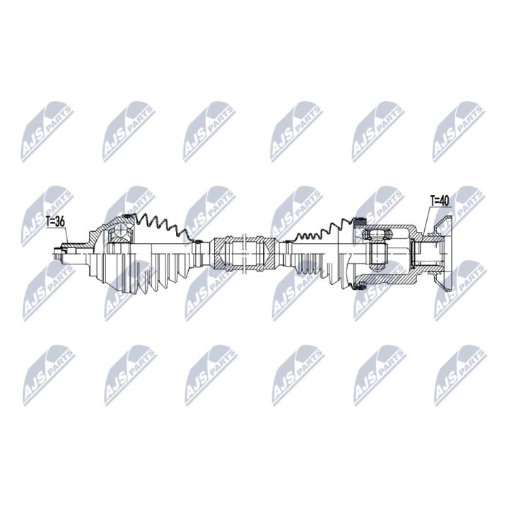 Pusašis NTY NPW-VW-235