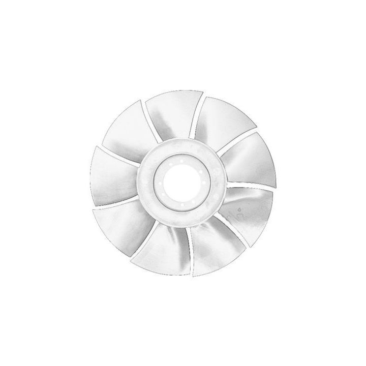 Ventiliatoriaus ratas, variklio aušinimas THERMOTEC D9IV007TT