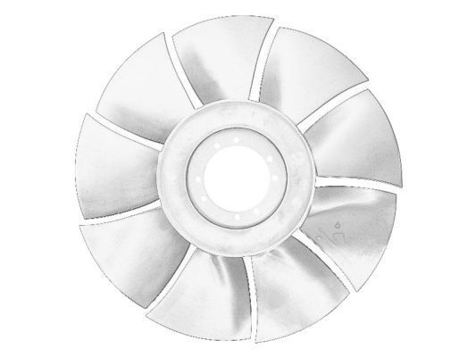 Ventiliatoriaus ratas, variklio aušinimas THERMOTEC D9IV007TT