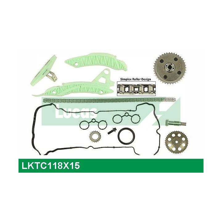 Paskirstymo grandinės komplektas LUCAS LKTC118X15