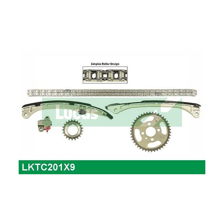 Paskirstymo grandinės komplektas LUCAS LKTC201X9
