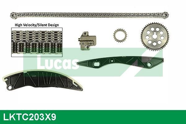 Paskirstymo grandinės komplektas LUCAS LKTC203X9