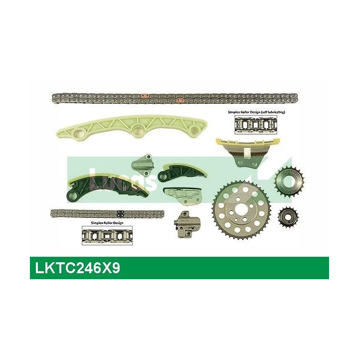 Paskirstymo grandinės komplektas LUCAS LKTC246X9