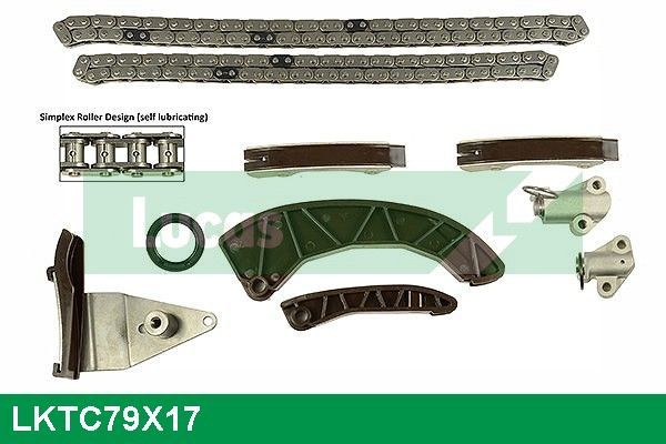 Paskirstymo grandinės komplektas LUCAS LKTC79X17