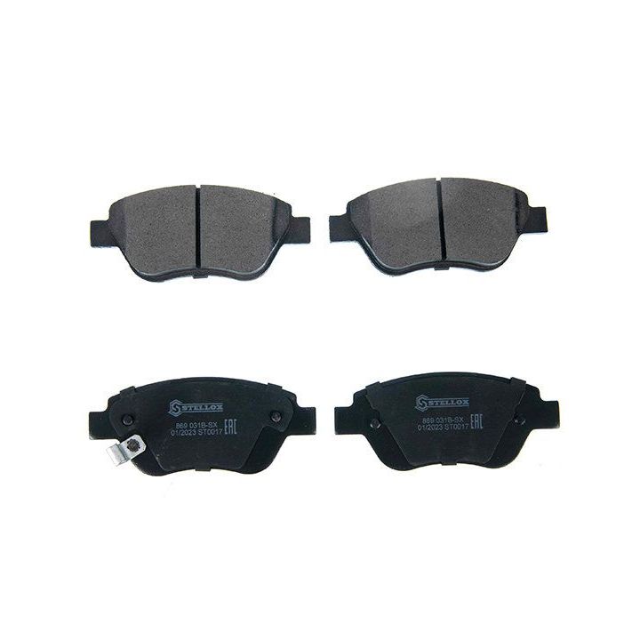 Stabdžių trinkelių rinkinys, diskinis stabdys STELLOX 1478 000B-SX