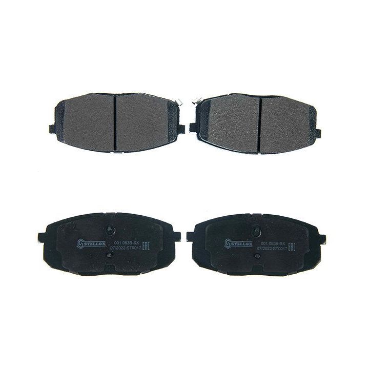 Stabdžių trinkelių rinkinys, diskinis stabdys STELLOX 1506 000B-SX
