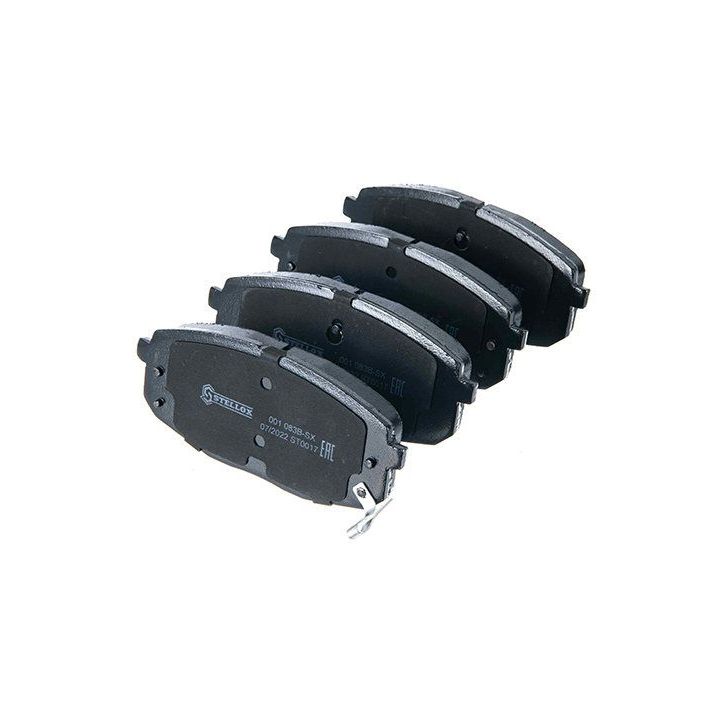 Stabdžių trinkelių rinkinys, diskinis stabdys STELLOX 1506 000B-SX