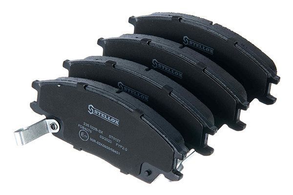 Stabdžių trinkelių rinkinys, diskinis stabdys STELLOX 1530 000B-SX