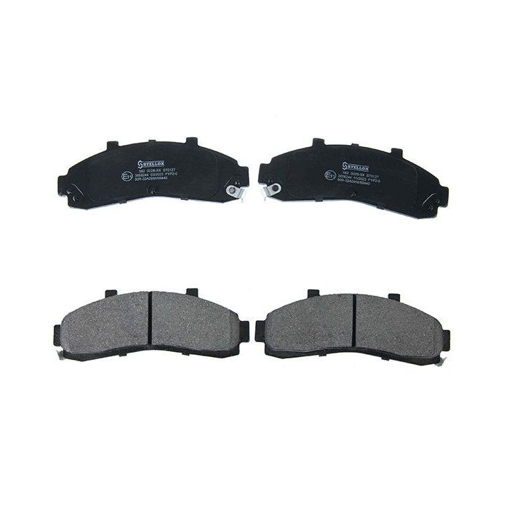 Stabdžių trinkelių rinkinys, diskinis stabdys STELLOX 1546 000B-SX