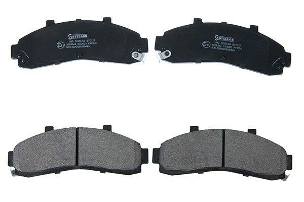 Stabdžių trinkelių rinkinys, diskinis stabdys STELLOX 1546 000B-SX