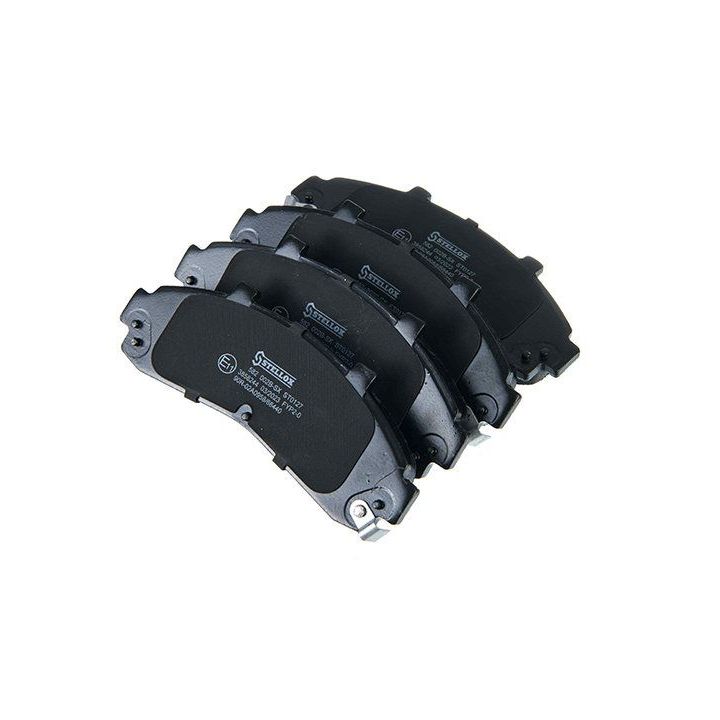 Stabdžių trinkelių rinkinys, diskinis stabdys STELLOX 1546 000B-SX