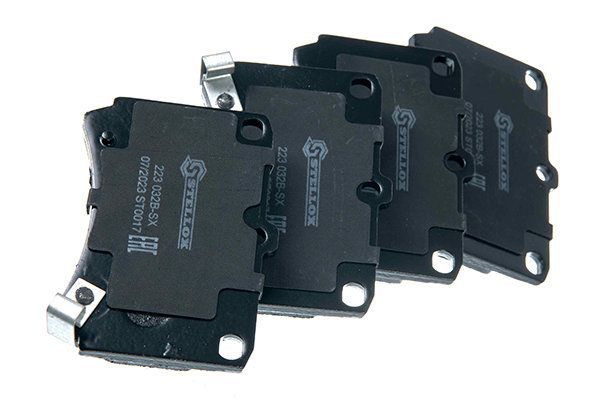 Stabdžių trinkelių rinkinys, diskinis stabdys STELLOX 1551 000B-SX