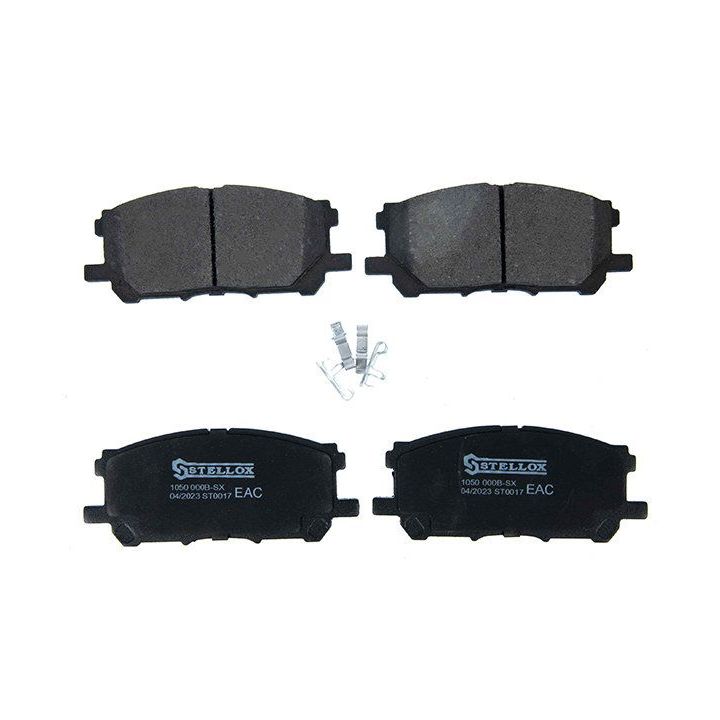 Stabdžių trinkelių rinkinys, diskinis stabdys STELLOX 1555 000B-SX