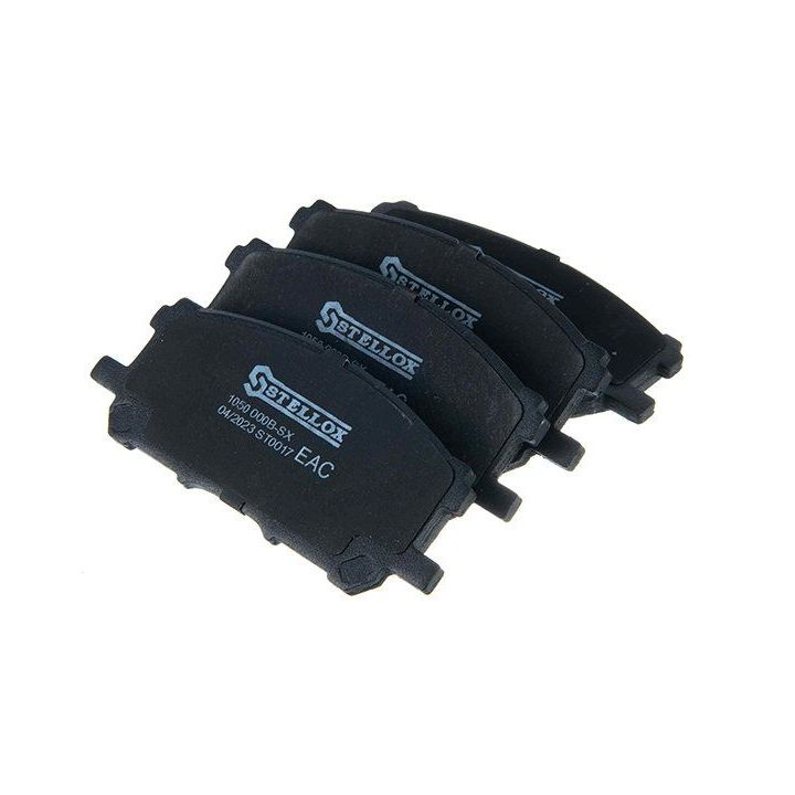 Stabdžių trinkelių rinkinys, diskinis stabdys STELLOX 1555 000B-SX