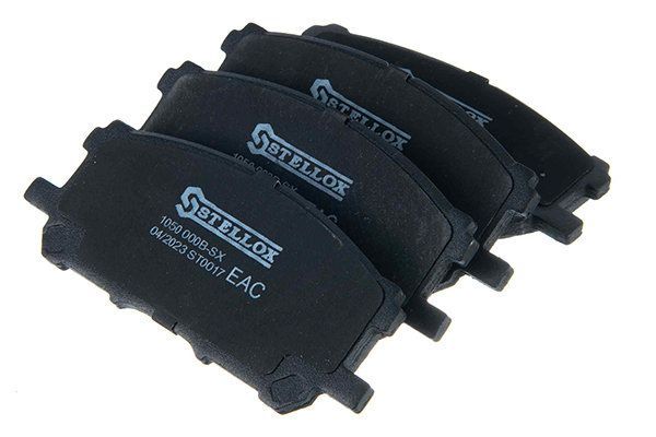 Stabdžių trinkelių rinkinys, diskinis stabdys STELLOX 1555 000B-SX