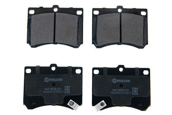 Stabdžių trinkelių rinkinys, diskinis stabdys STELLOX 1559 000B-SX