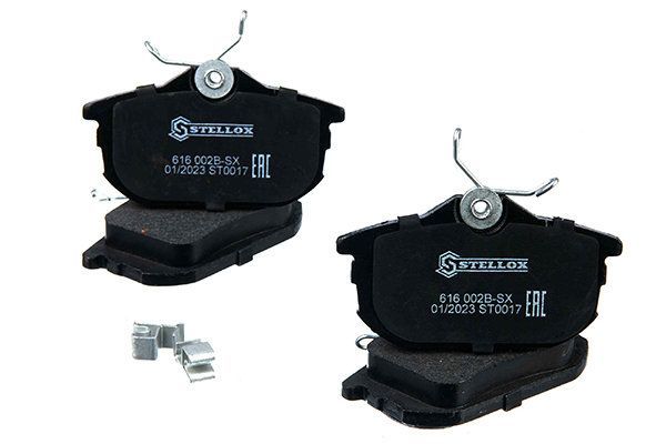 Stabdžių trinkelių rinkinys, diskinis stabdys STELLOX 1570 000B-SX