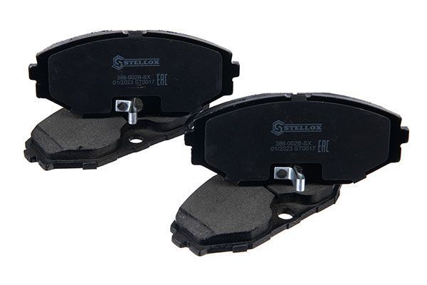 Stabdžių trinkelių rinkinys, diskinis stabdys STELLOX 1591 000B-SX