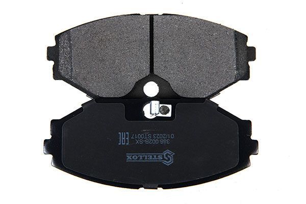 Stabdžių trinkelių rinkinys, diskinis stabdys STELLOX 1591 000B-SX