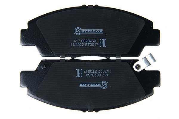 Stabdžių trinkelių rinkinys, diskinis stabdys STELLOX 1599 000B-SX