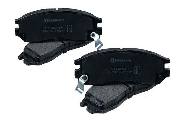 Stabdžių trinkelių rinkinys, diskinis stabdys STELLOX 1601 000B-SX