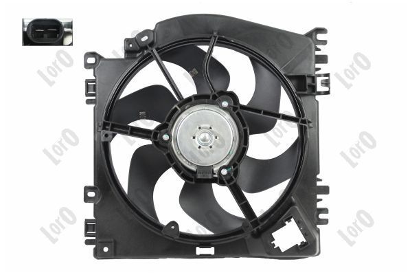 Ventiliatorius, radiatoriaus ABAKUS 035-014-0004