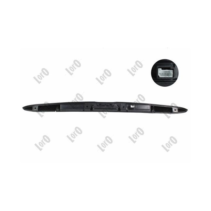 Galinių durų rankenėlė ABAKUS 132-004-081