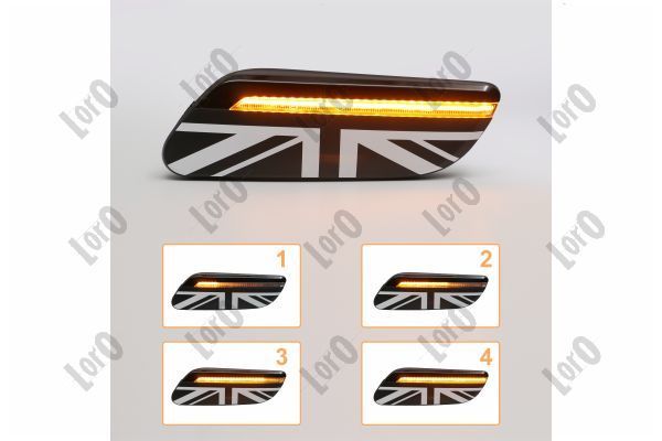 Indikatoriaus rinkinys ABAKUS L32-140-010LED-D