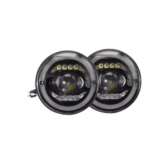 Priekinių žibintų komplektas ABAKUS L23-110-001LED