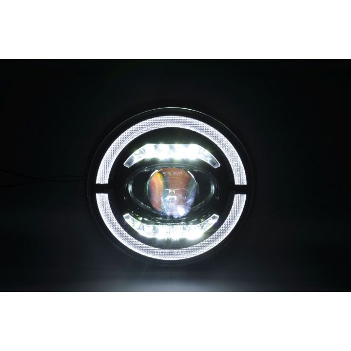 Priekinių žibintų komplektas ABAKUS L23-110-001LED