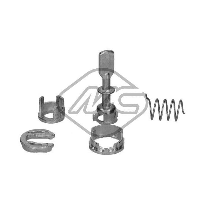 Užrakto cilindro komplektas Metalcaucho 43561