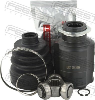 Jungčių komplektas, kardaninis velenas FEBEST 2211-FBRH