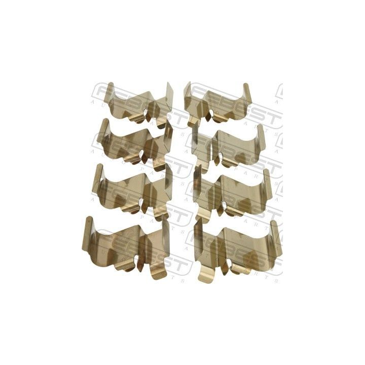 Priedų komplektas, diskinių stabdžių trinkelės FEBEST 0403-V98WF