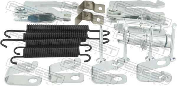 Priedų komplektas, stovėjimo stabdžių trinkelės FEBEST 1204-H1R-KIT