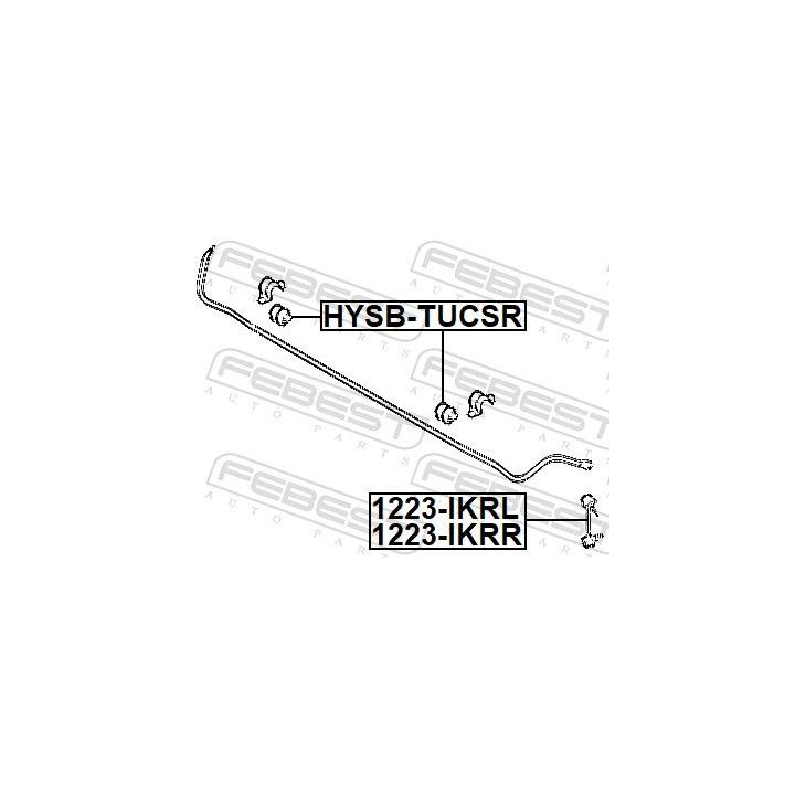 šarnyro stabilizatorius FEBEST 1223-IKRL