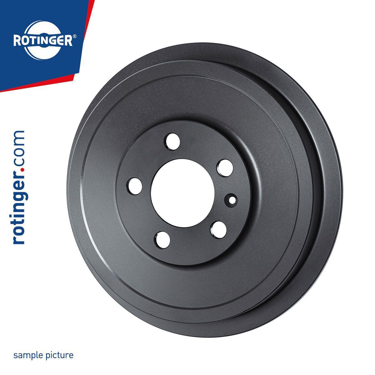 Stabdžių būgnas ROTINGER RT 6176-GL