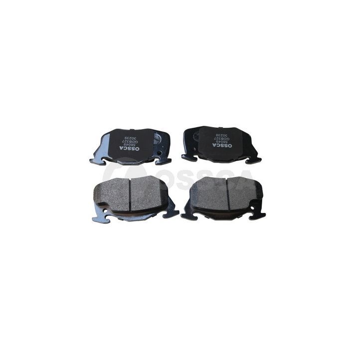 Stabdžių trinkelių rinkinys, diskinis stabdys OSSCA 56049