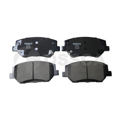 Stabdžių trinkelių rinkinys, diskinis stabdys OSSCA 86487